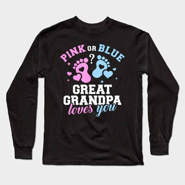 Gender reveal great grandpa Long Sleeve T-Shirt by Eduardo